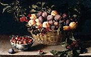 Louise Moillon Still-Life with a Basket of Fruit Spain oil painting artist